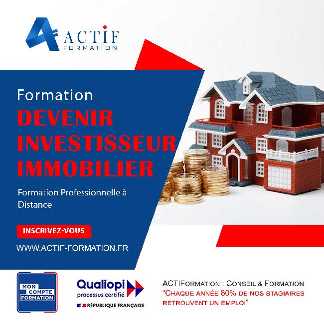 Formation Devenir Investisseur Immobilier.
