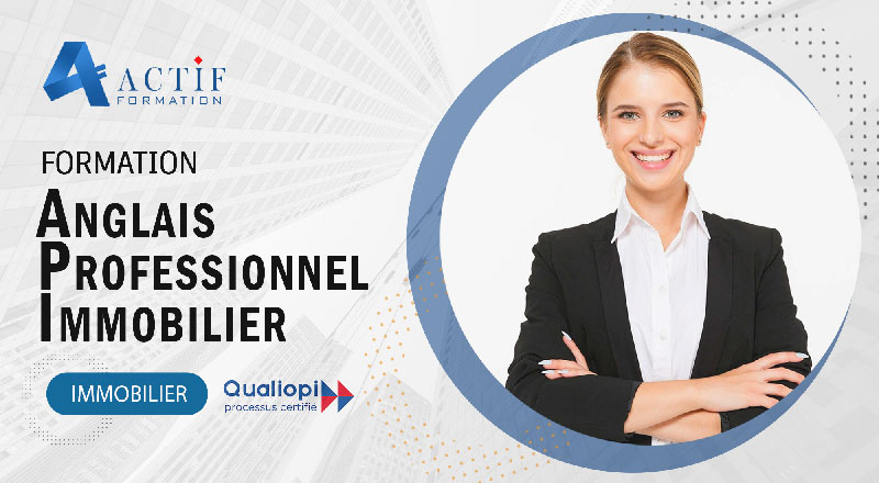 Formation Anglais professionnel immobilier