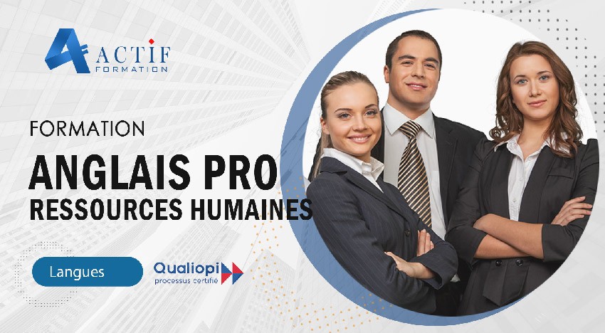 Formation Anglais professionnelle Ressources humaines