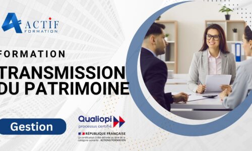 Formation Transmission du Patrimoine